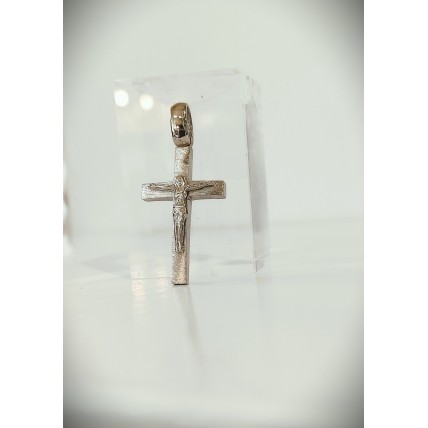 Ασημένιος Σταυρός εσταυρωμένος 3,9x1,6 εκ. (SCR37)